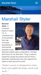 Mobile Screenshot of marshallstyler.com