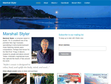 Tablet Screenshot of marshallstyler.com